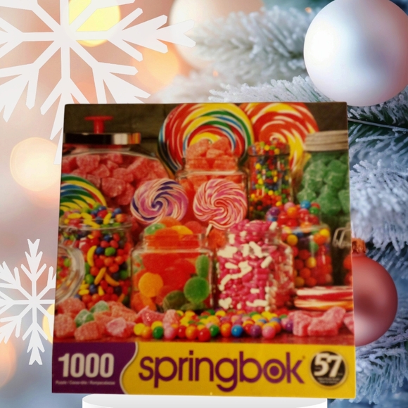 Springbok | Games | Springbox 00pc Puzzle Of Candy Galore New Still In ...